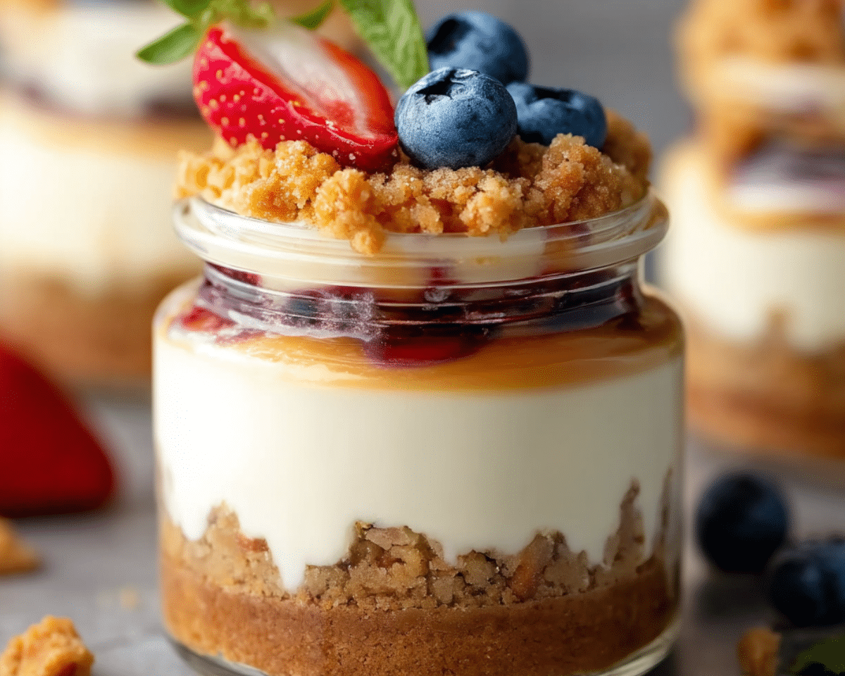Fitness-Friendly Dessert: High Protein Cheesecake Jars vs. Traditional